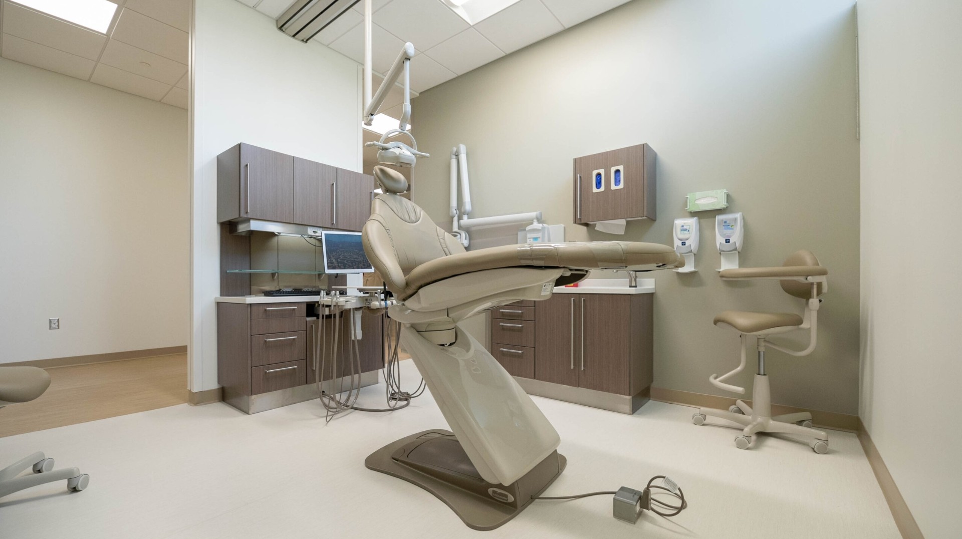 UC Health dental center exam room.