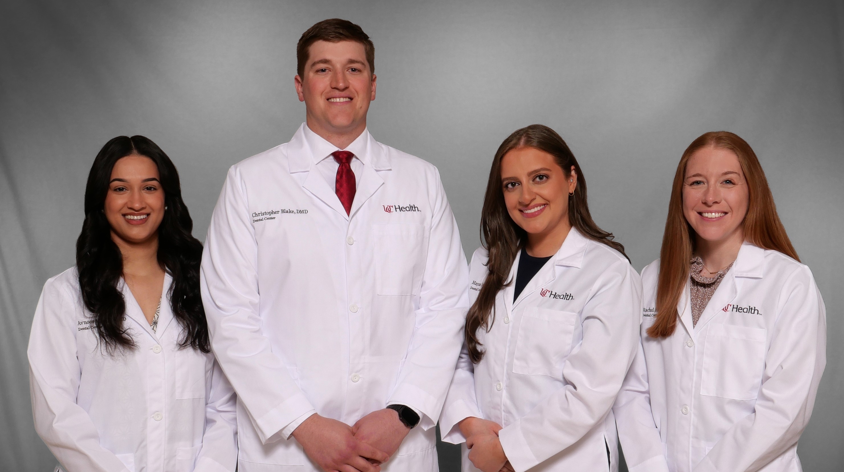 UC Health dental resident team photo.