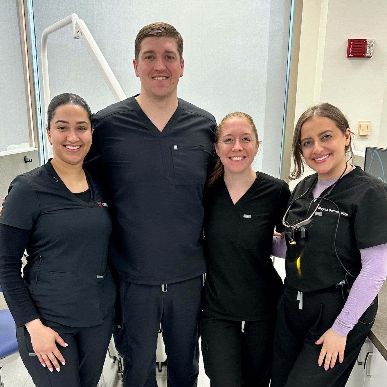 UC Health dental resident team photo.
