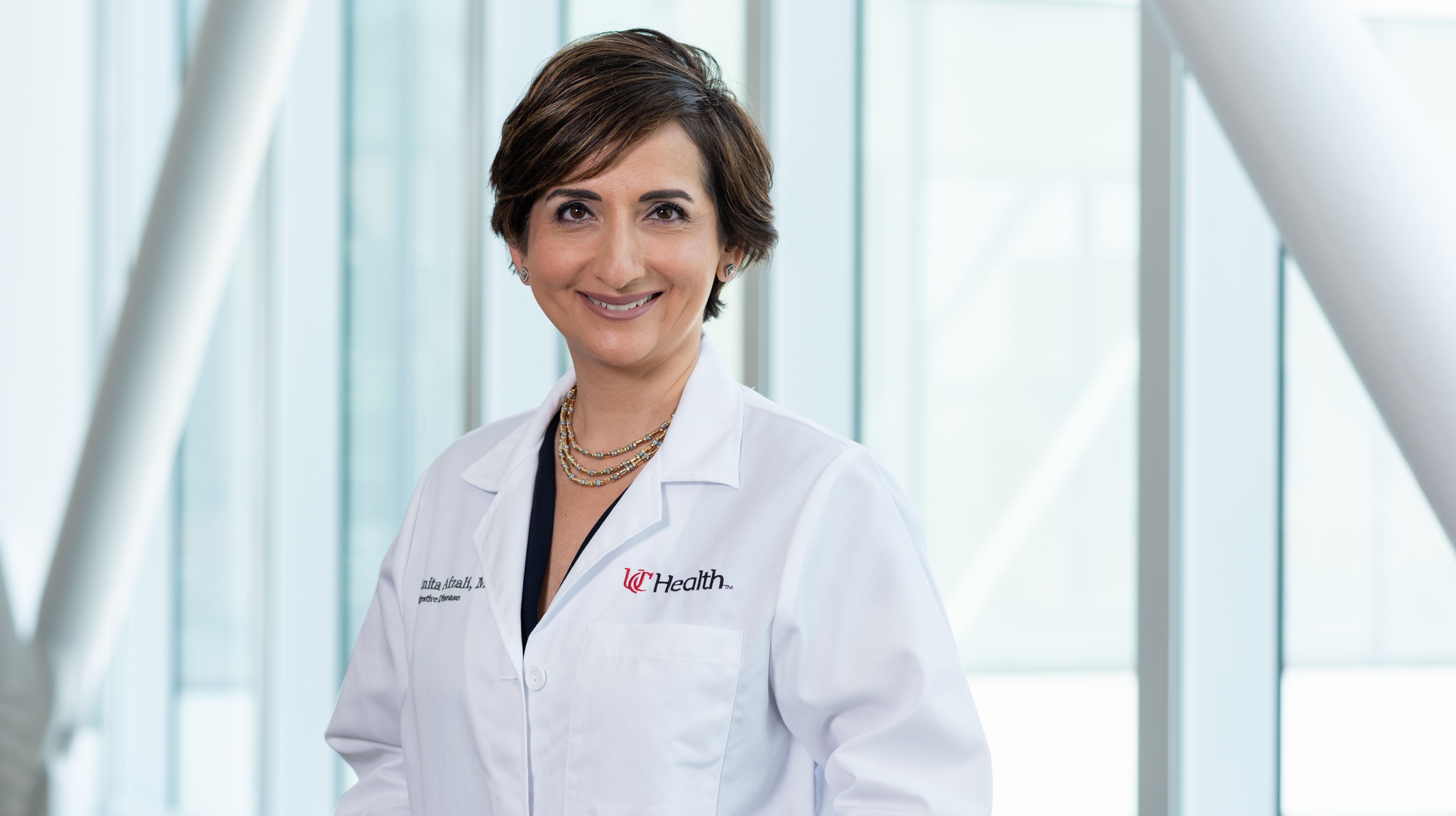Dr. Anita Afzali headshot in UCMC.