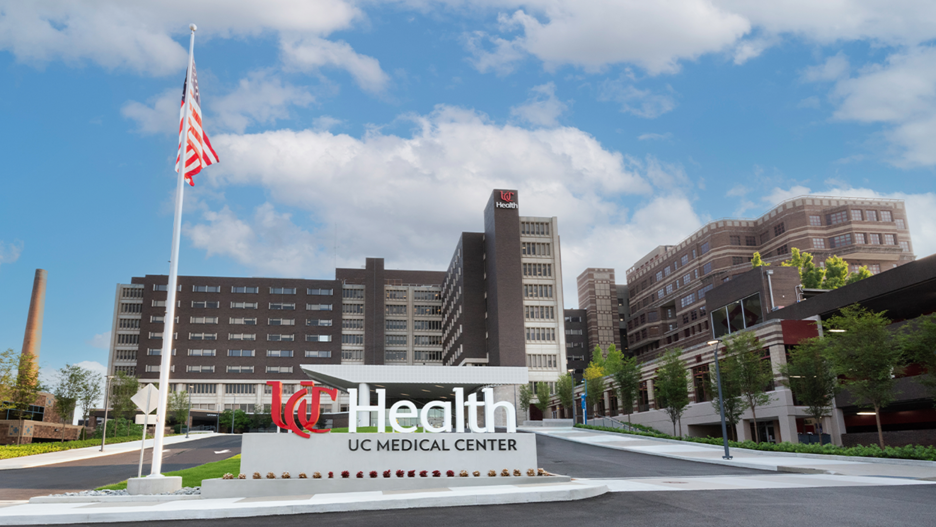 UC Medical Center in Cincinnati, Ohio exterior