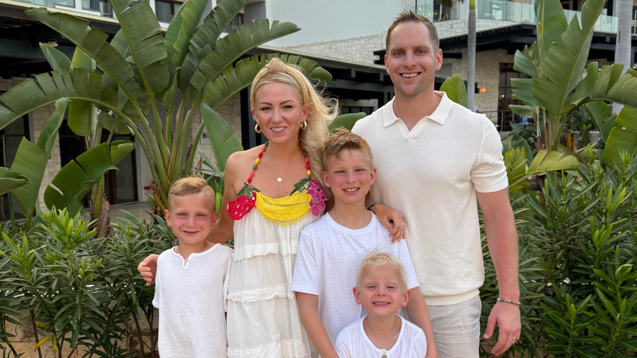 Brittany Beaver and her family 