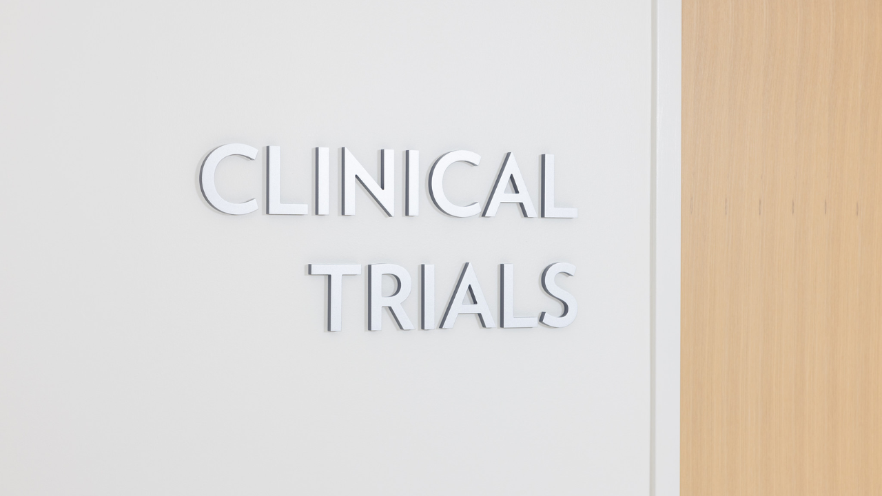 Clinical Trials Signage at UC Health