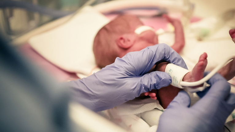 Baby in the NICU