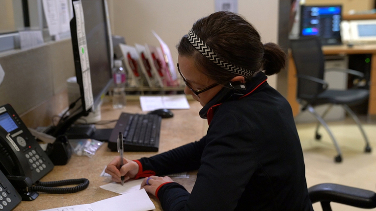 EMS phone call - West Chester Hospital