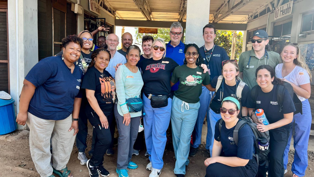 UC Health team in Tansania