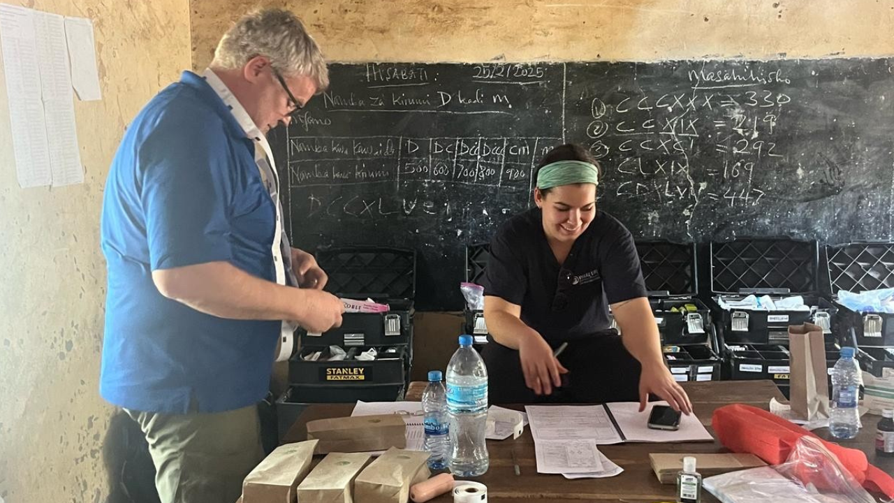 Pharmacy Team working in Tanzania