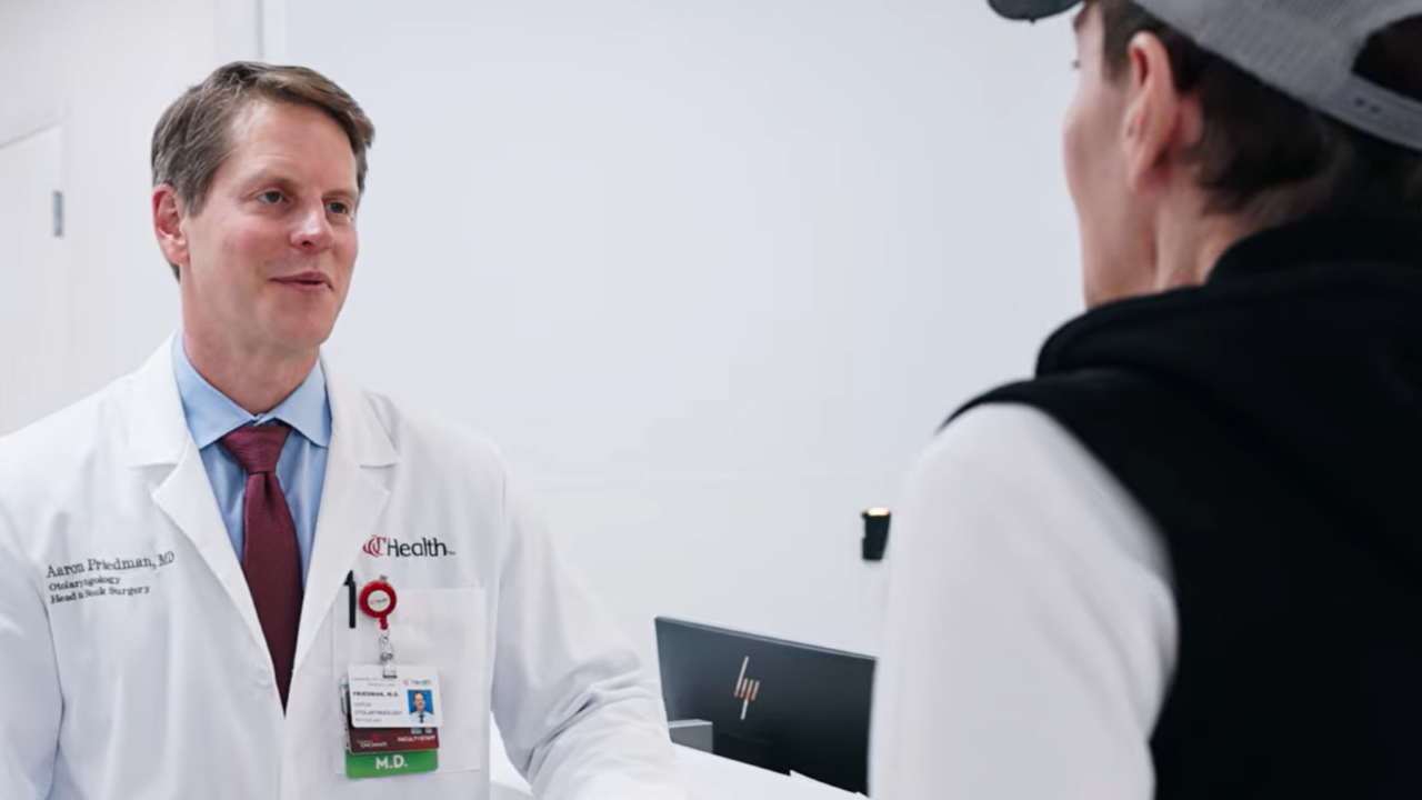 Dr. Friedman talks with Johnny B. 