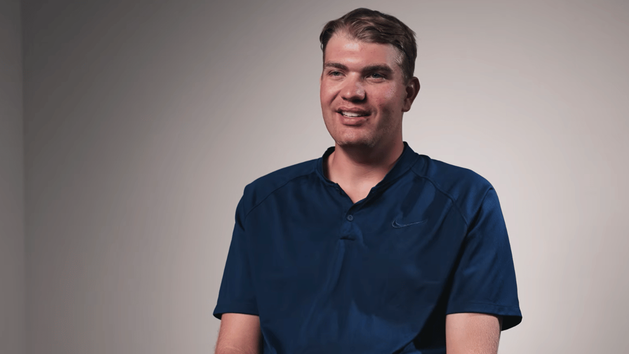 EJ Upton speaks about his sudden brain hemorrhage and the care he received during his recovery through UC Health in Cincinnati, Ohio.