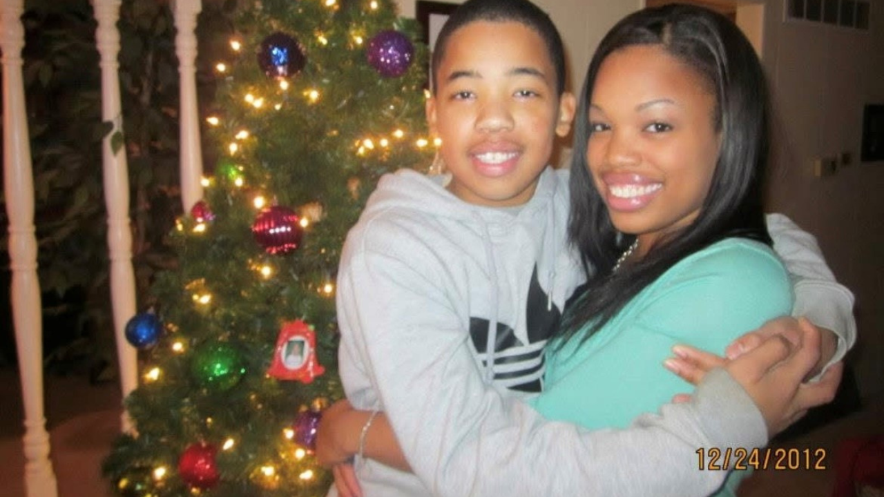 Janae and Brandon growing up