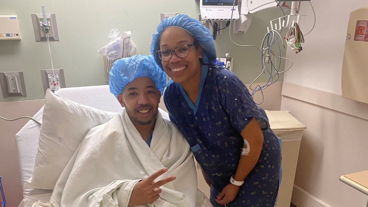 Brandon and Janae prepare for kidney transplant