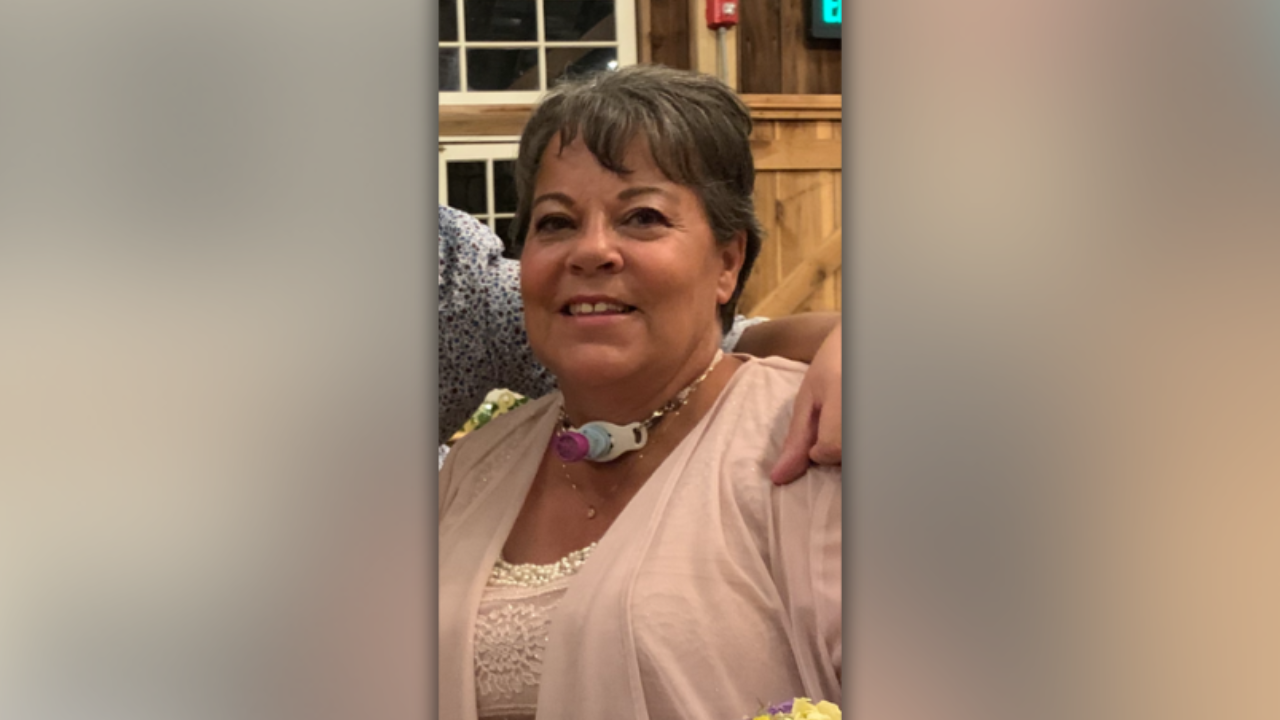 Tammy Landis at a family wedding