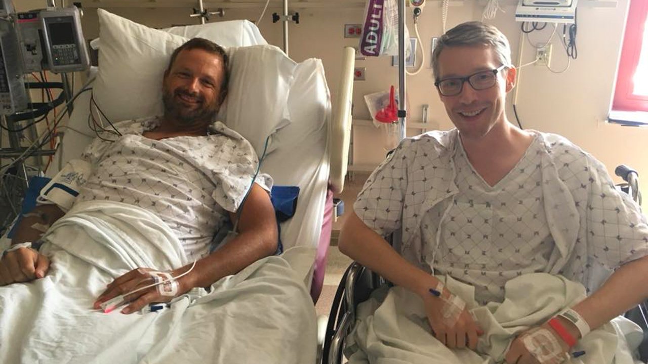 Kenny recieves kidney from benevolent donor, Jeff