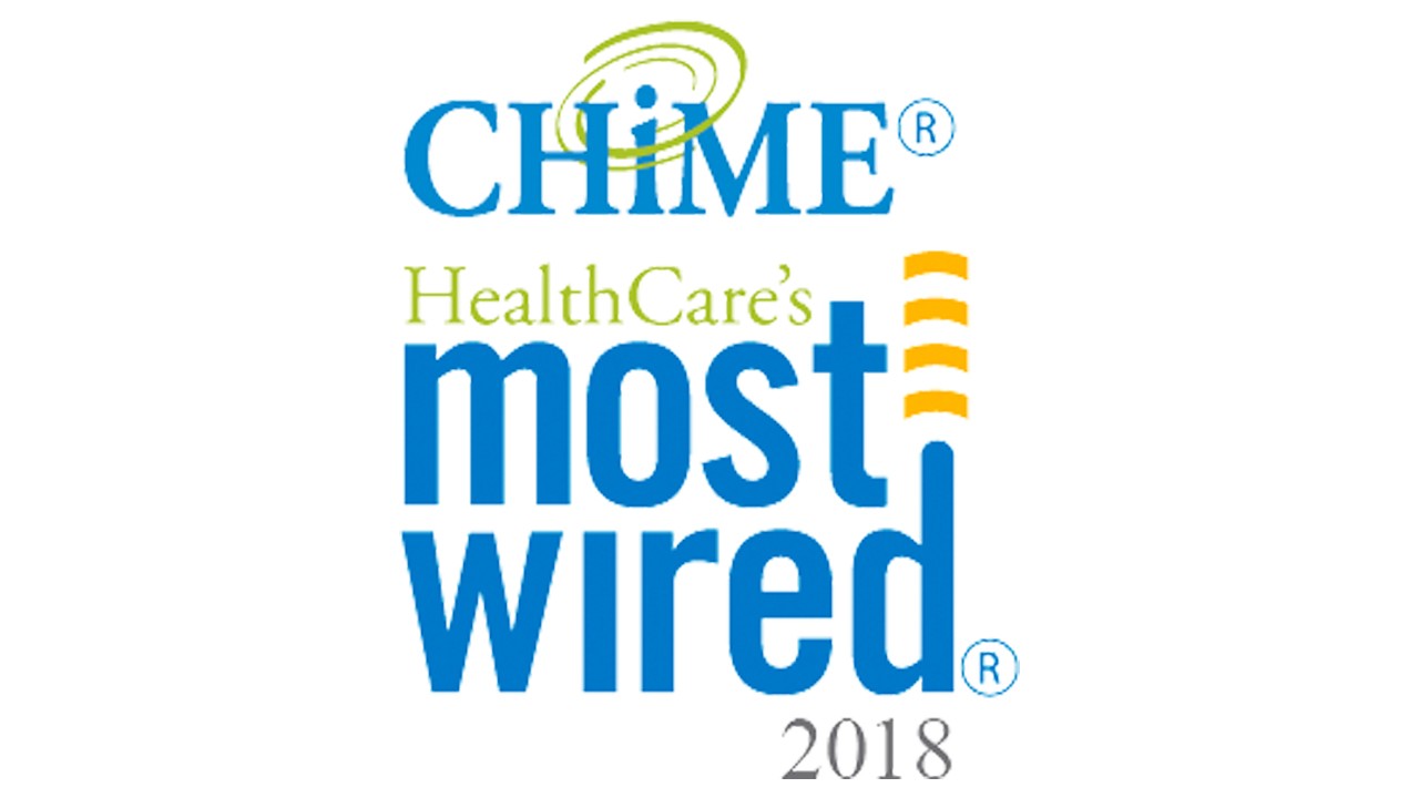 CHIME - Healthcare's Most Wired Award 2018