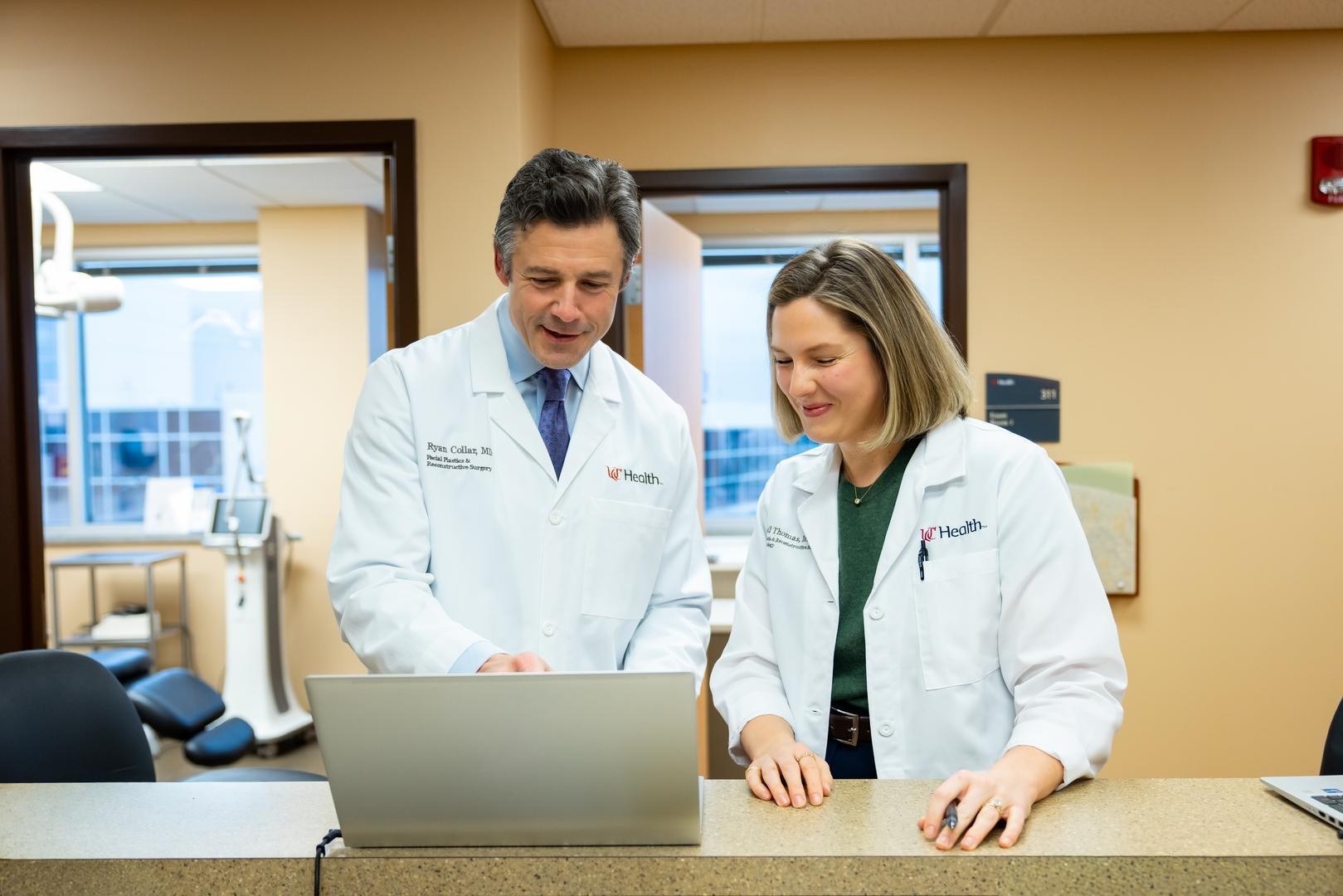 Facial plastic surgery team at UC Health