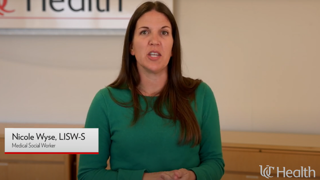 Nicole Wyse, LISW-S explains the role of social workers with heart transplant process