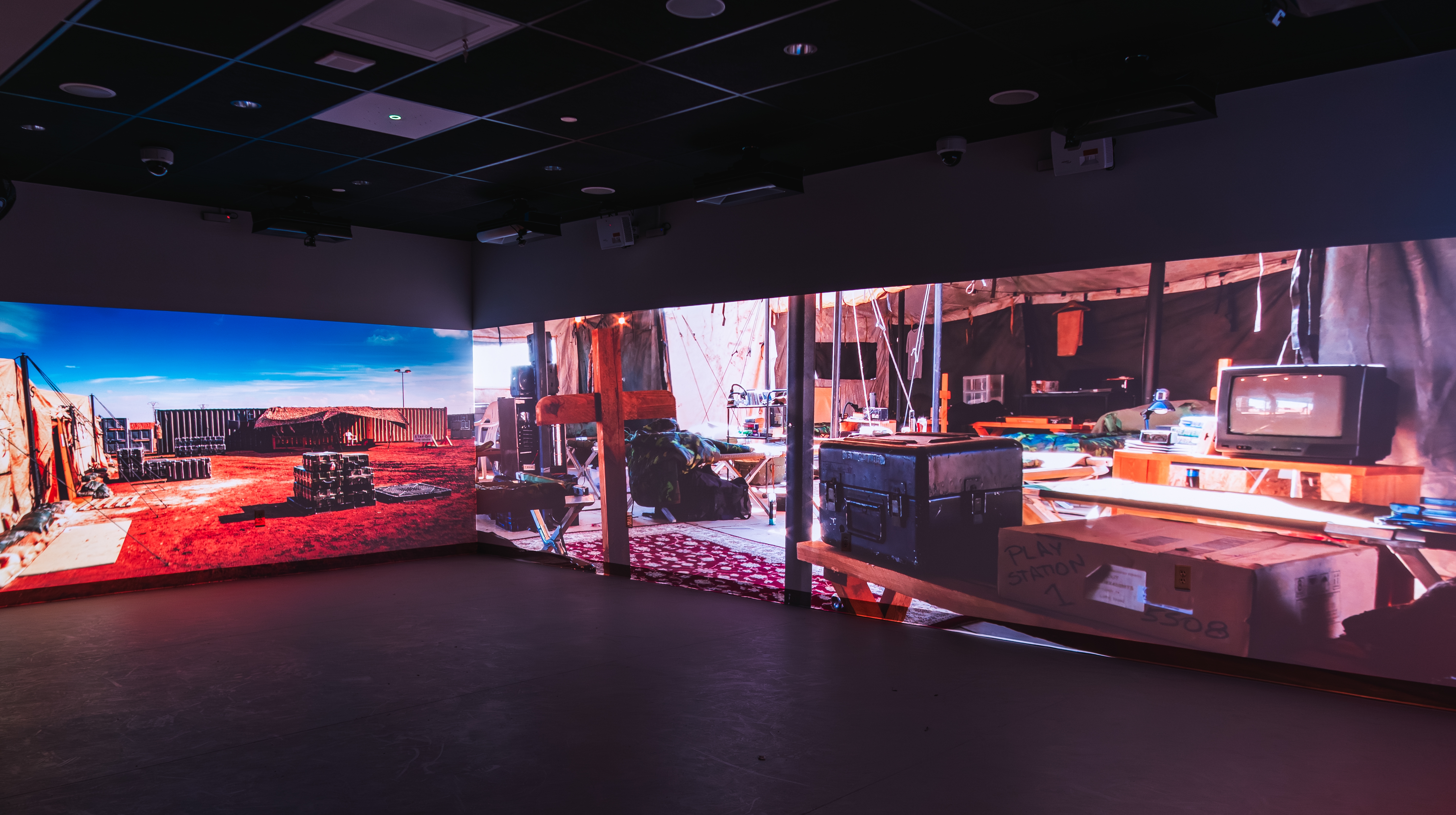 Simulated ECHO room empty.