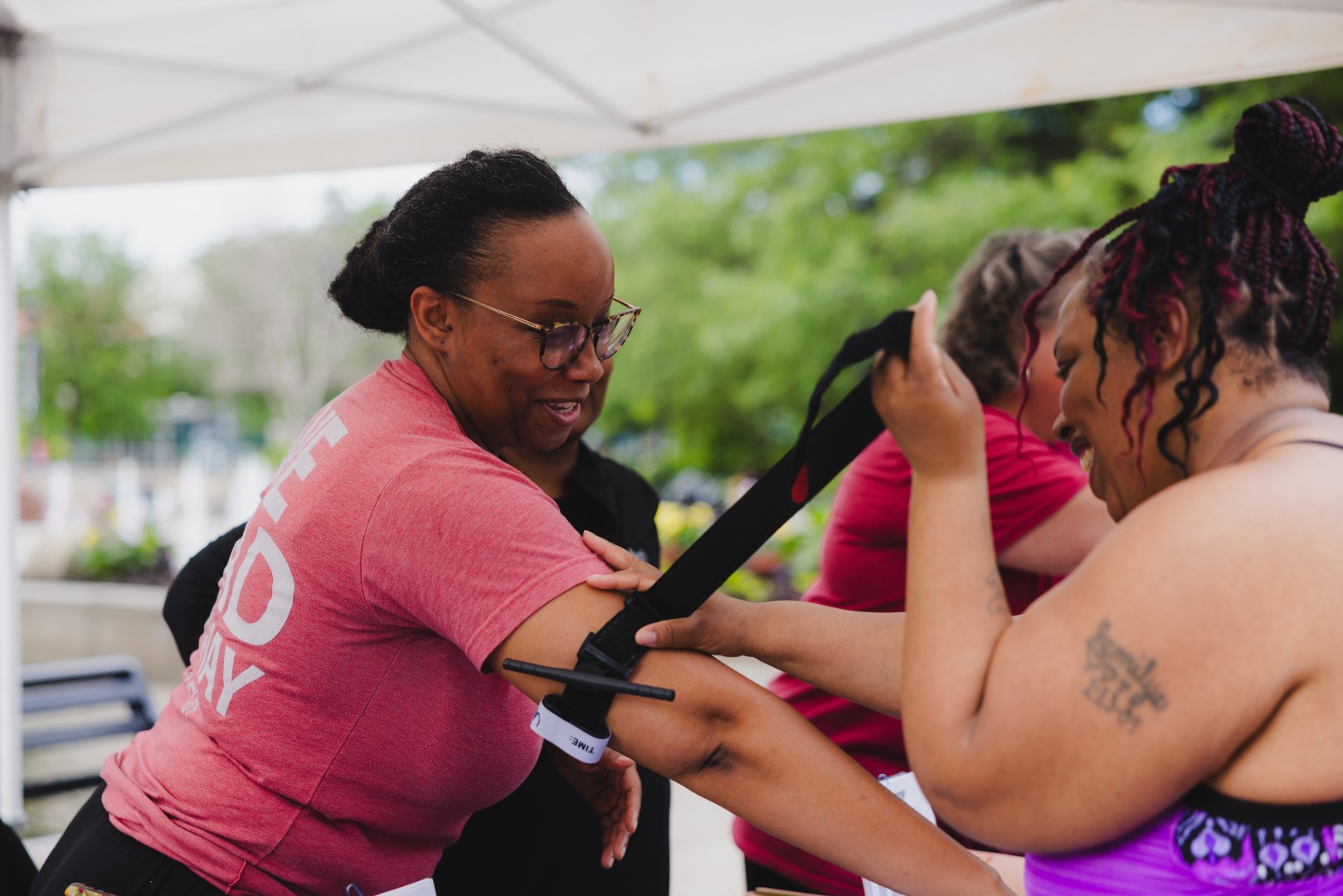 Injury Prevention Education taking place at 513 Day, Washington Park.