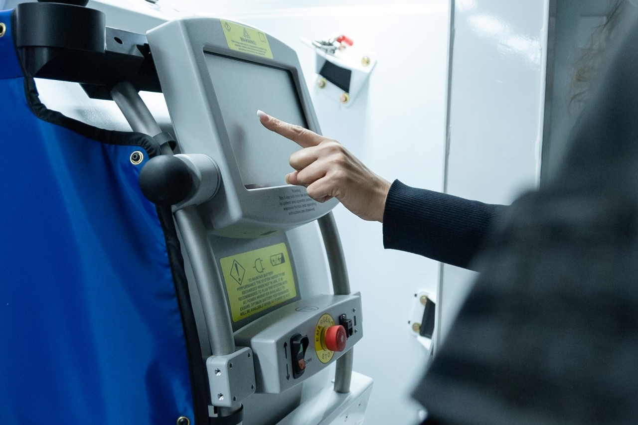 Medical equipment used to administer care in a mobile environment. 