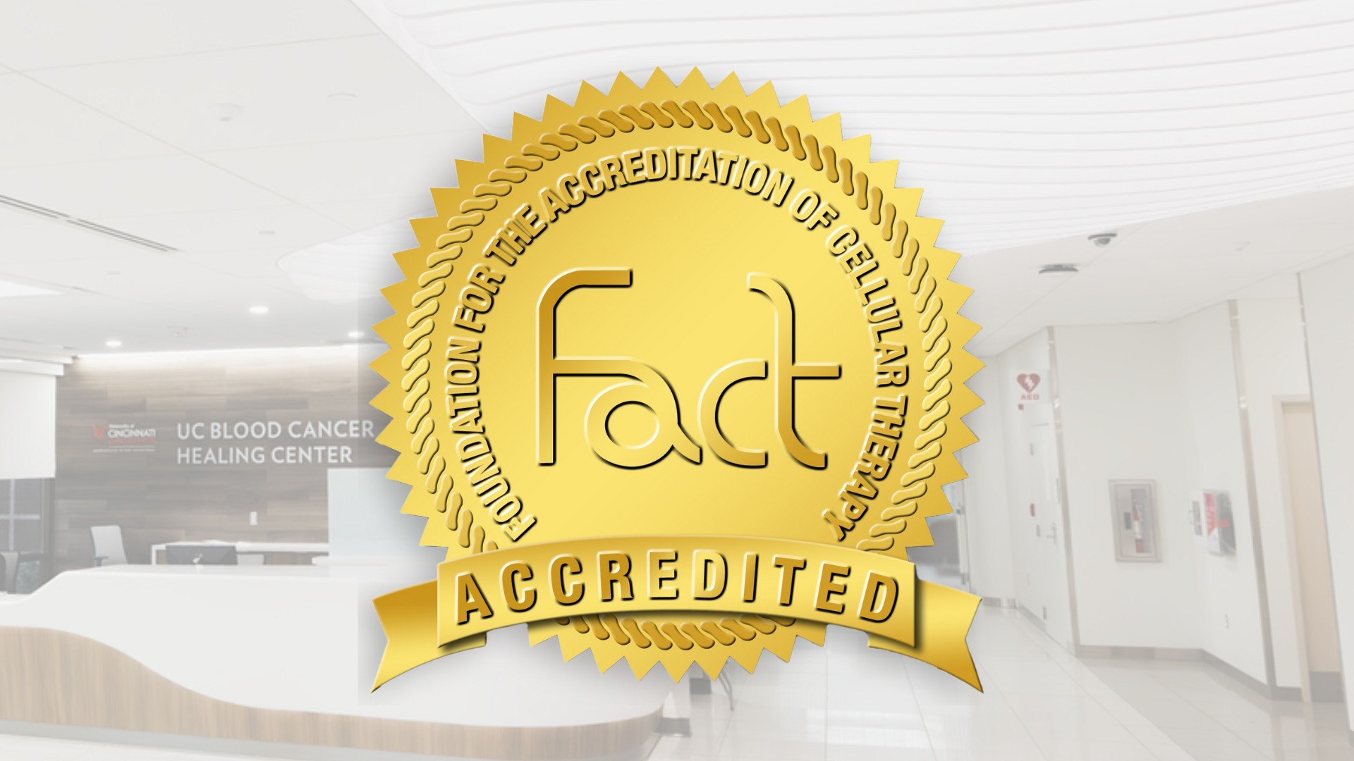 University of Cincinnati Blood Cancer Healing Center is FACT-Accredited
