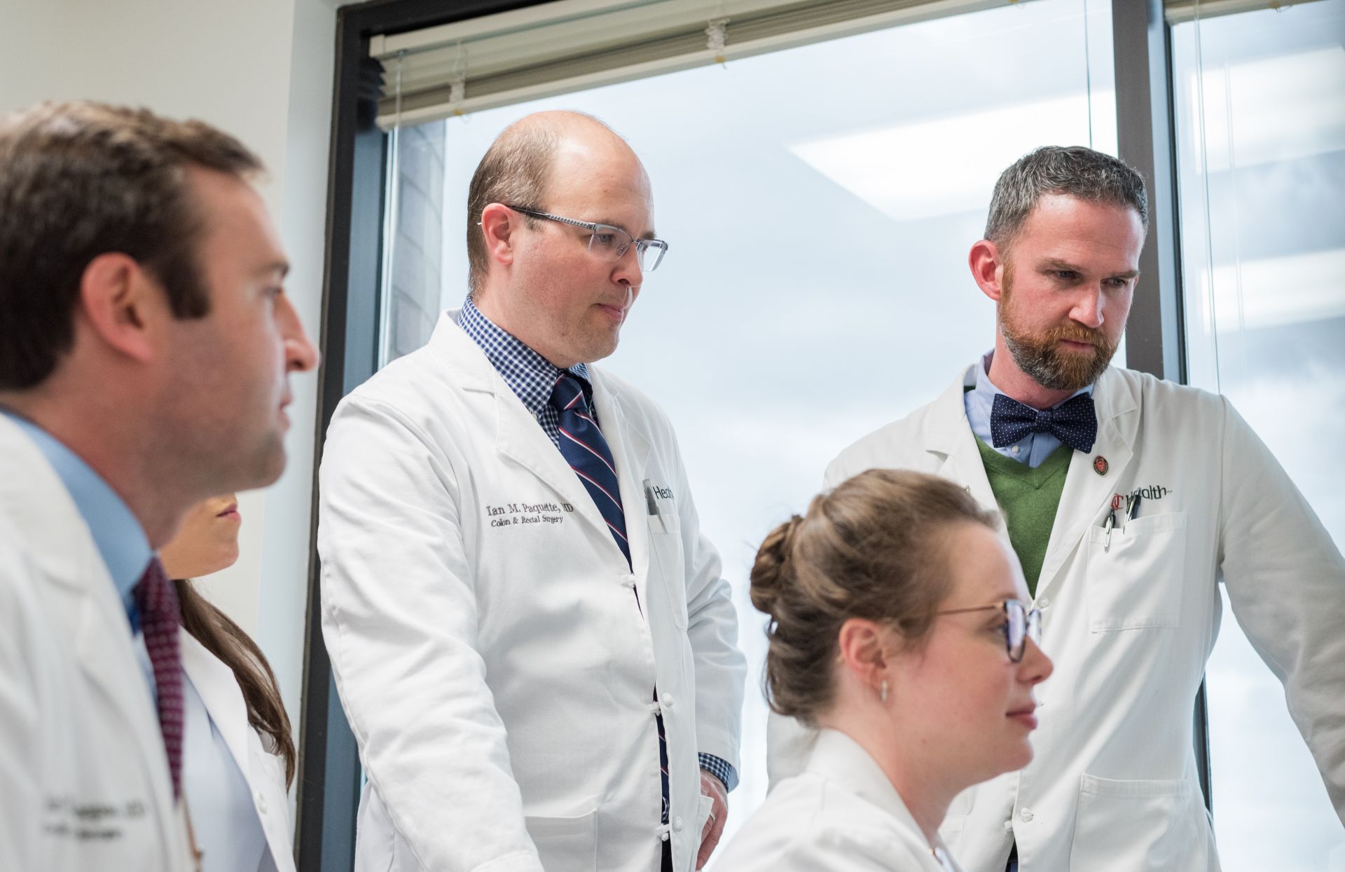 Group of doctors meeting.