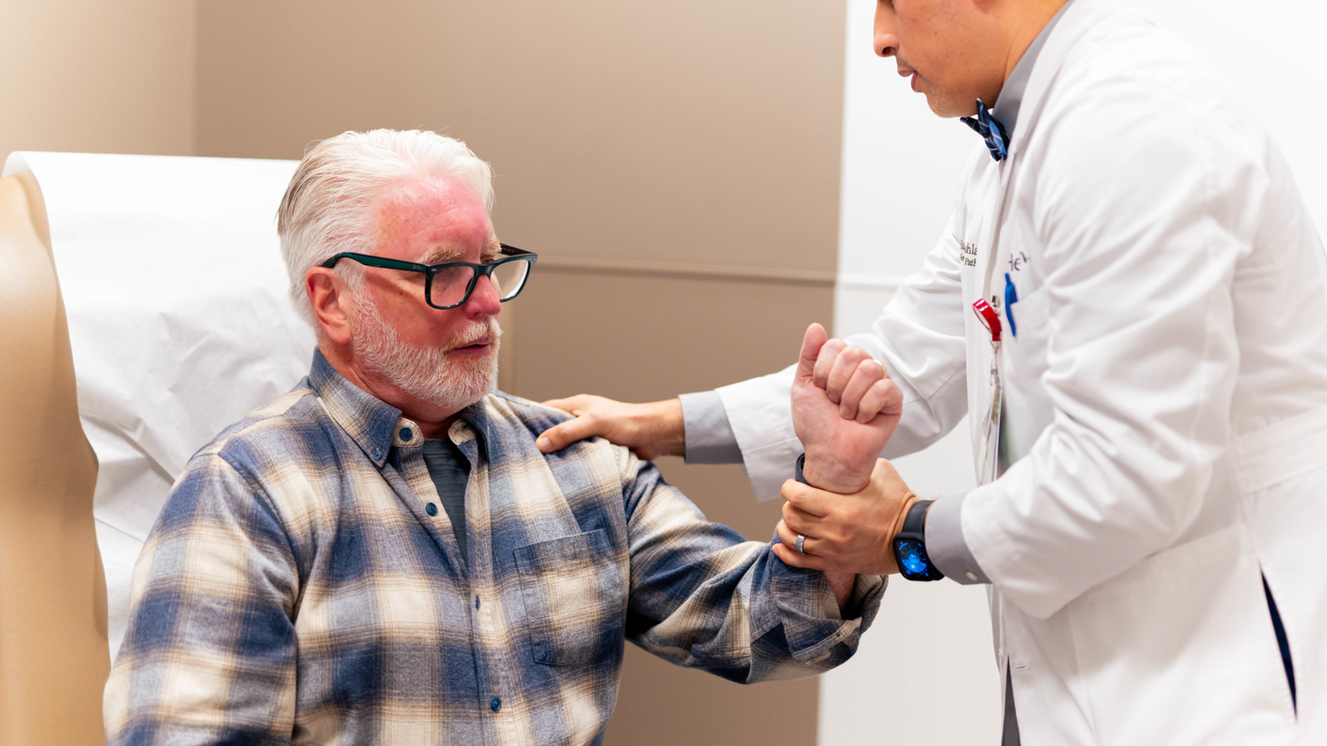 Physician at UC Health meets with patient