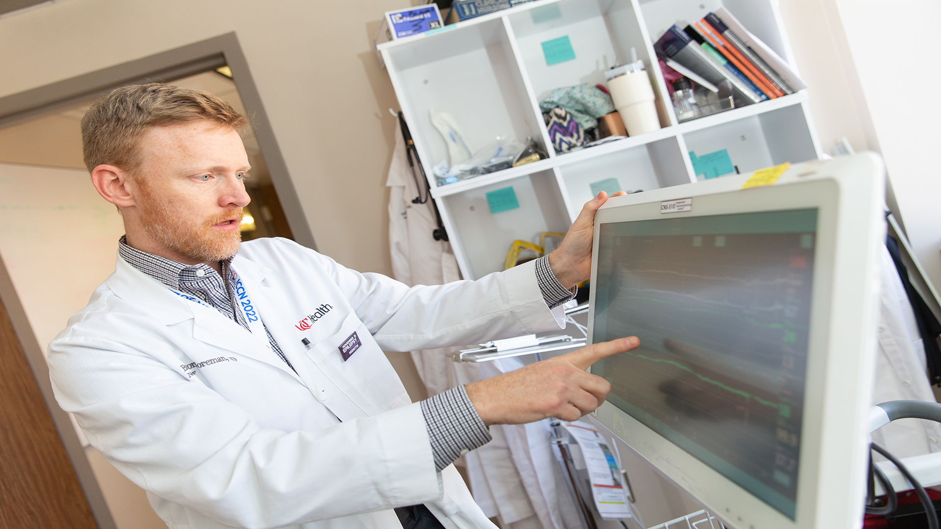 Physician in operating room at UC Health