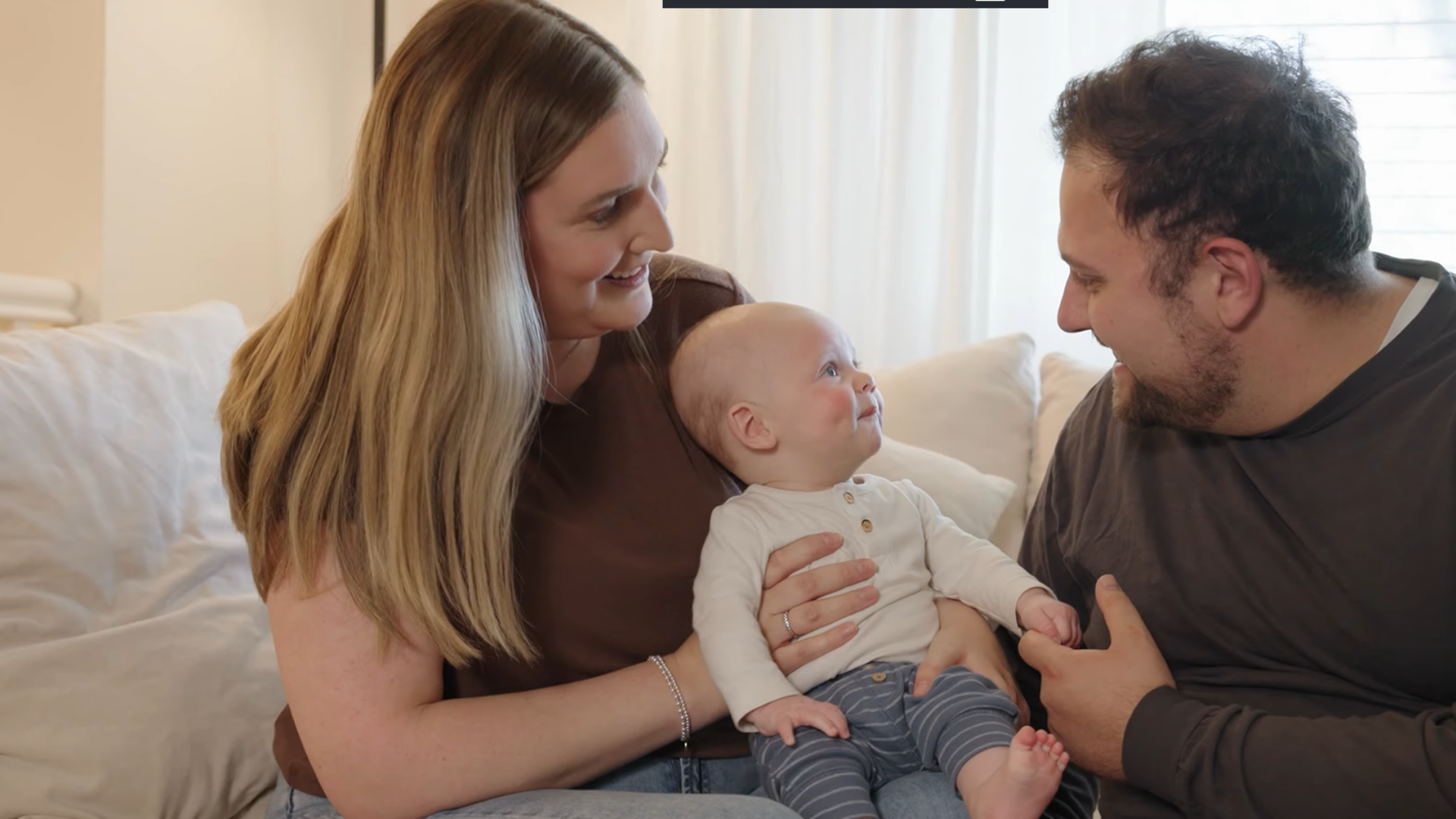 Hannah, Baby Charlie and Mason 
