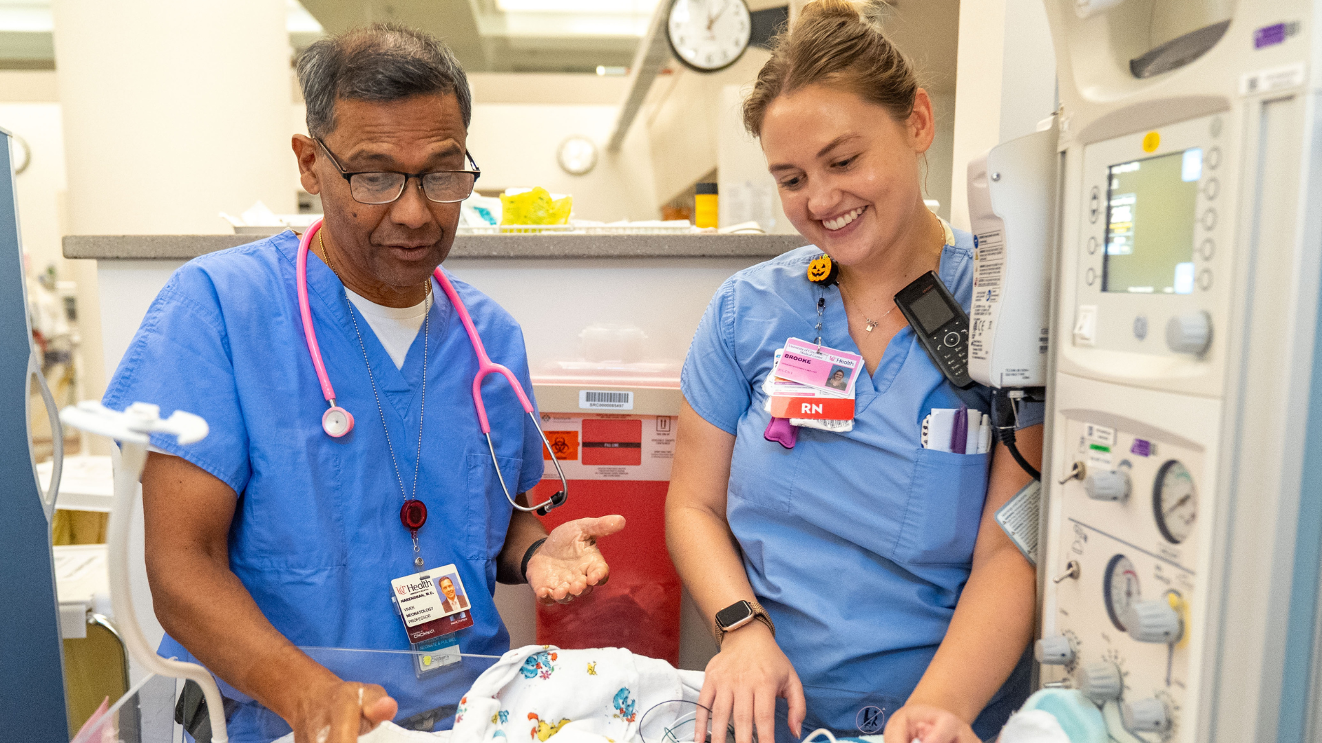 NICU team at UC Health supports a patient